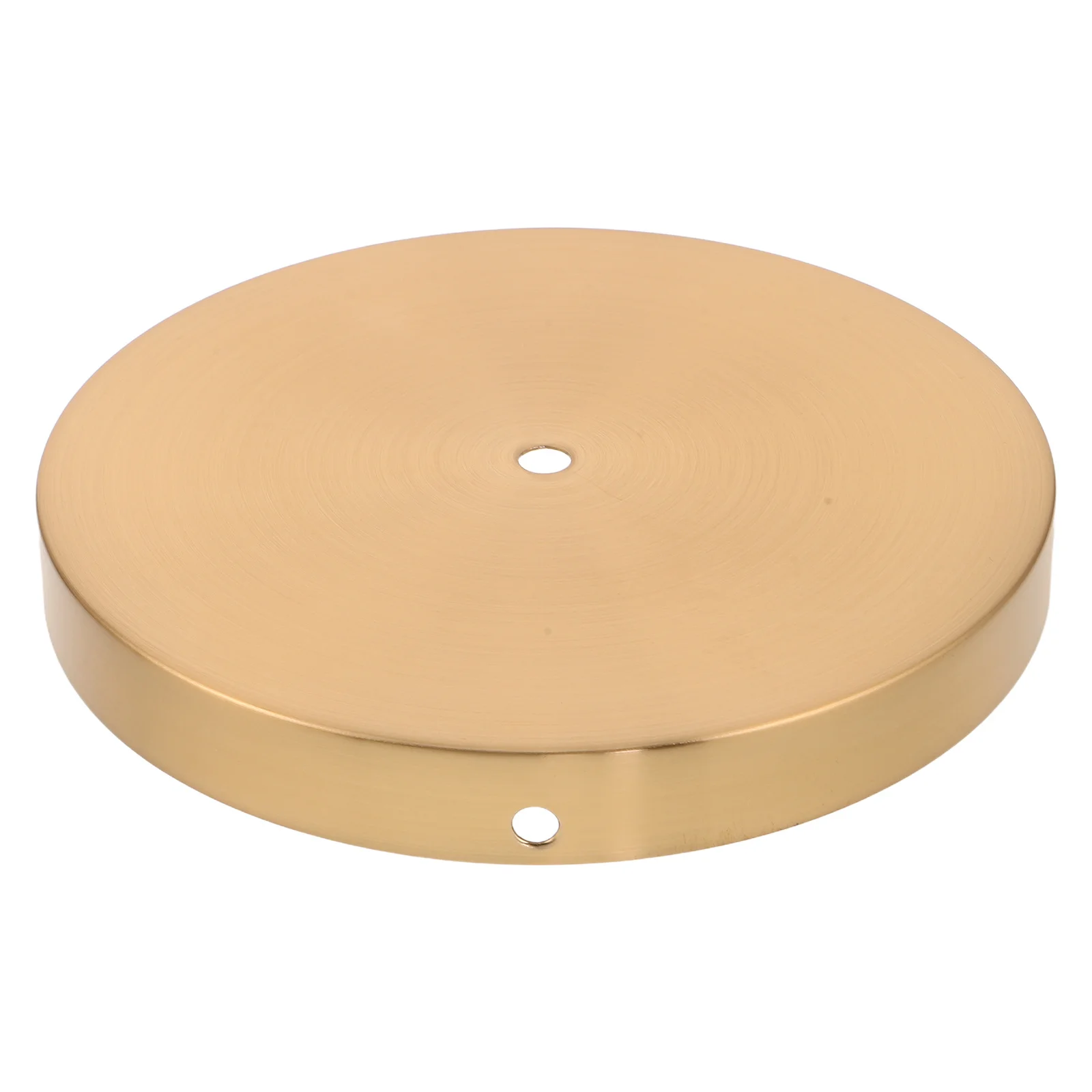 

Round Base Iron Vintage Table Light Fixture Stand For Desk Lamp Home Office Hole Diameter 10Mm Golden Decorative Lamp Base