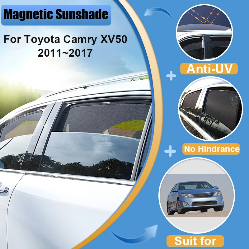 

Для Toyota Camry XV50 (2011-2017) — Аксессуары: Солнцезащитный козырек на лобовое стекло, защита от УФ-лучей, автозапчасти