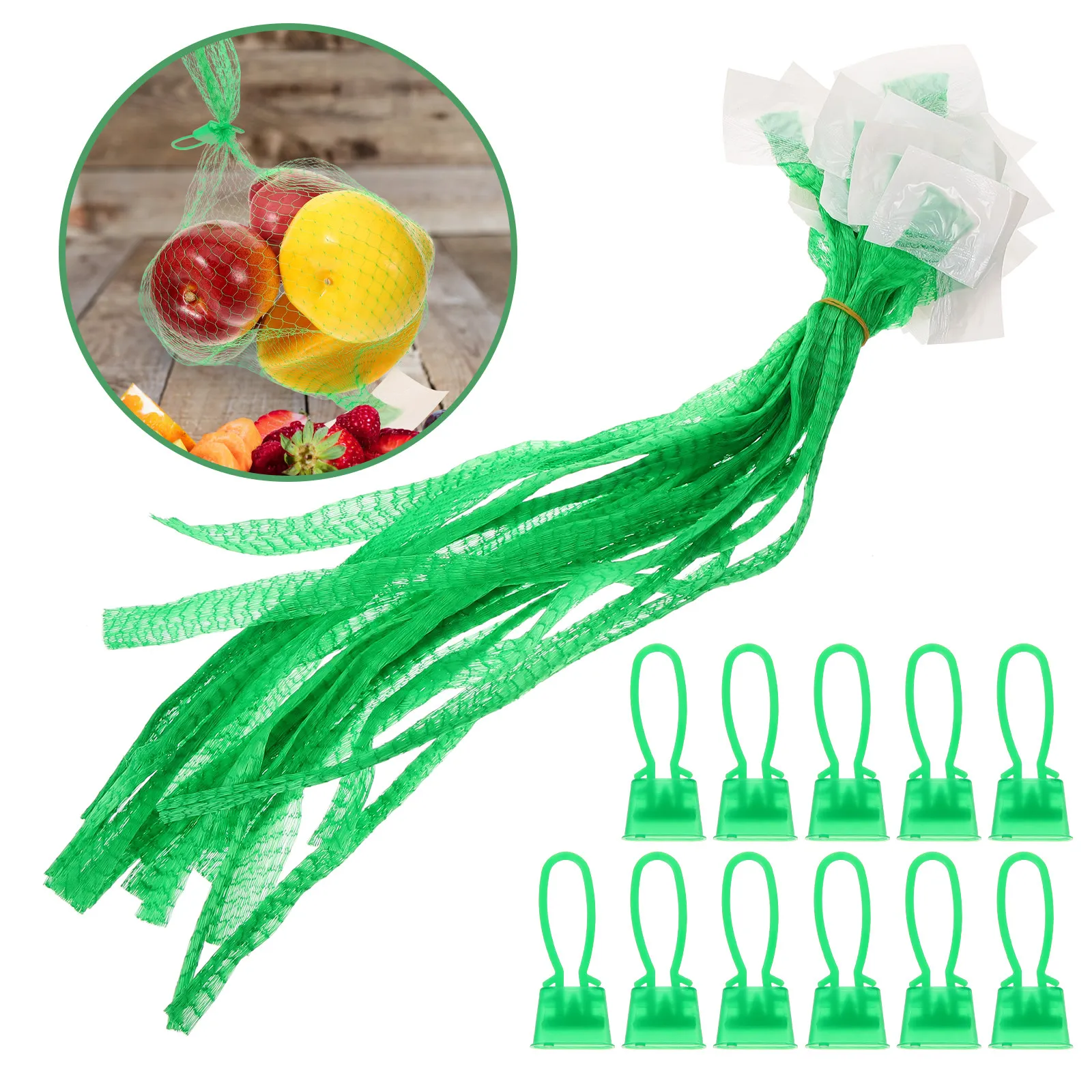 Produce Bag Reusable Mesh - 100Pcs Reusable Breathable Mesh Produce Bags