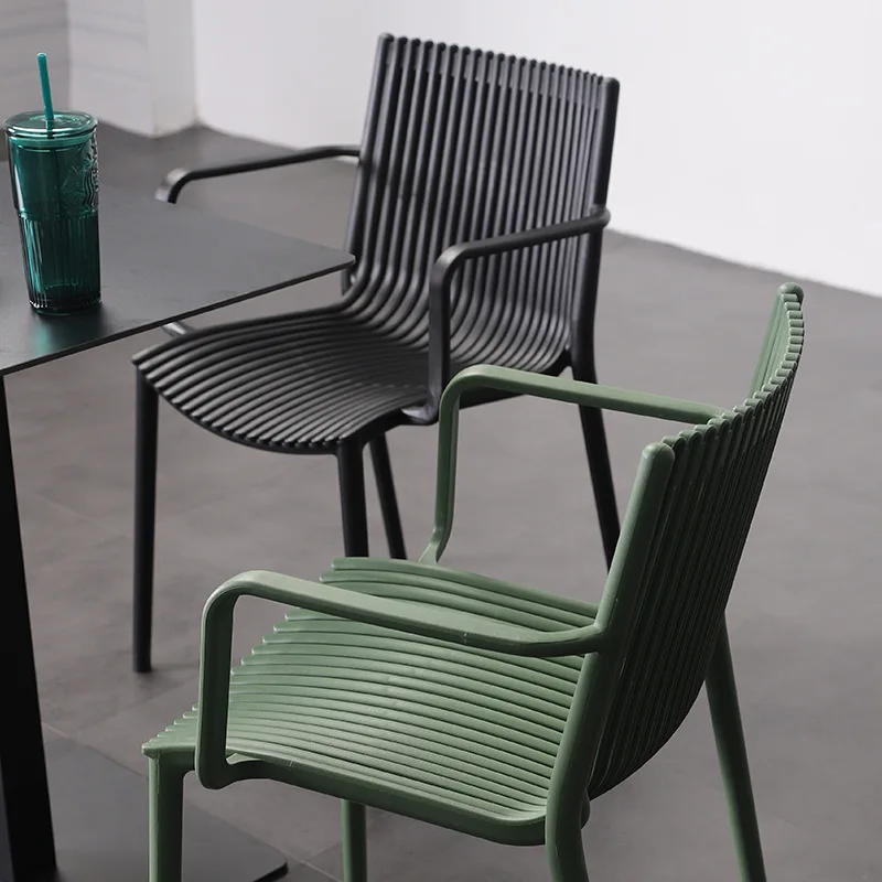 Outdoor chair cafe, milk tea shop, courtyard, villa display area, Reception to negotiate waterproof and sunscreen chair