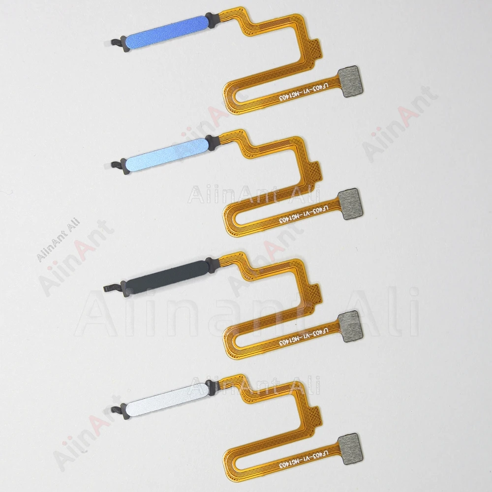 Side Power Button Touch ID Fingerprint Sensor Finger Scanner Flex Cable For Xiaomi Redmi Note 11 11s 12s  11E 11T Pro 4G 5G