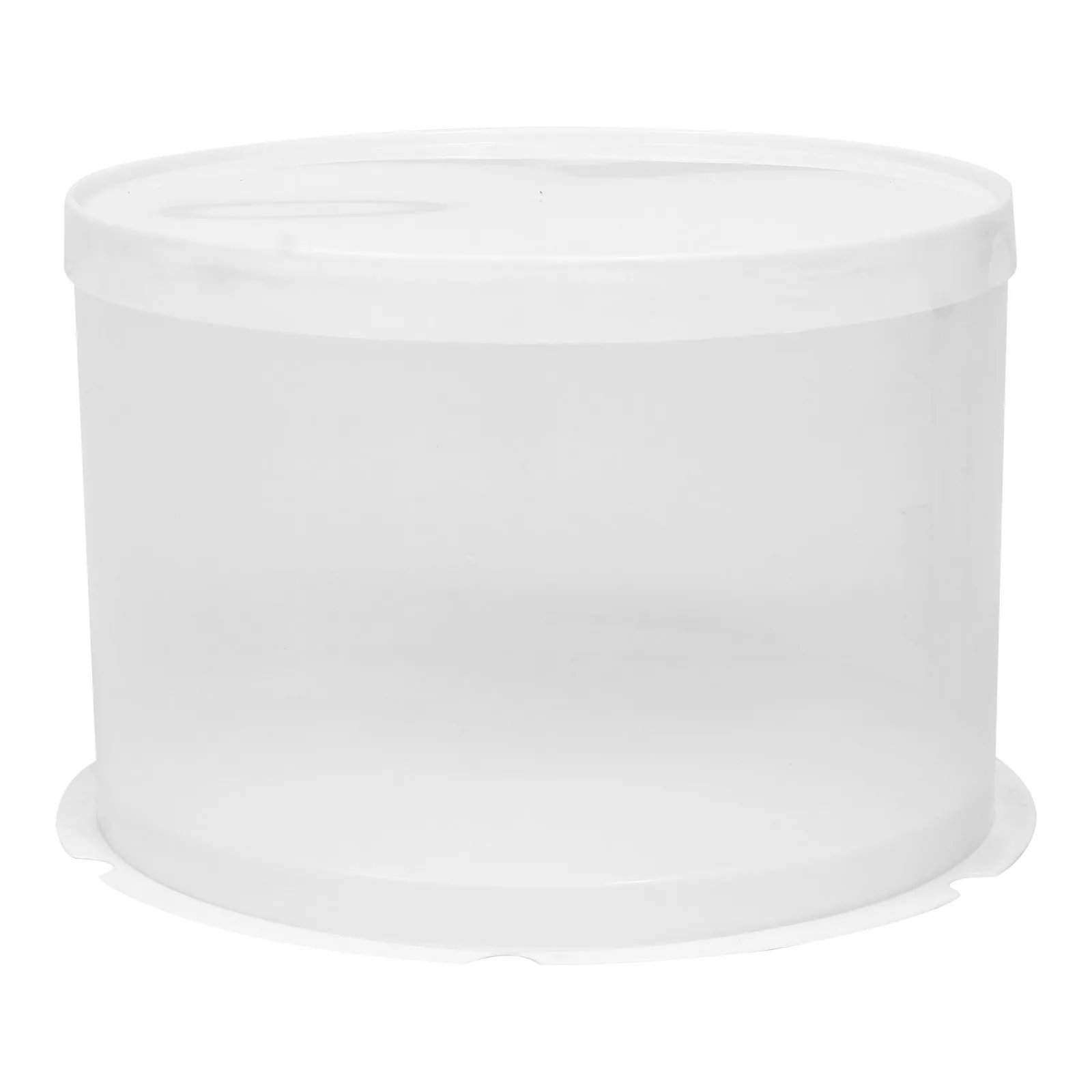 1Pcs Professional Grade Cake Box Clear Design Easy Carry Portable Cake Container for Shops Bakeries Events Housewarming Gifts