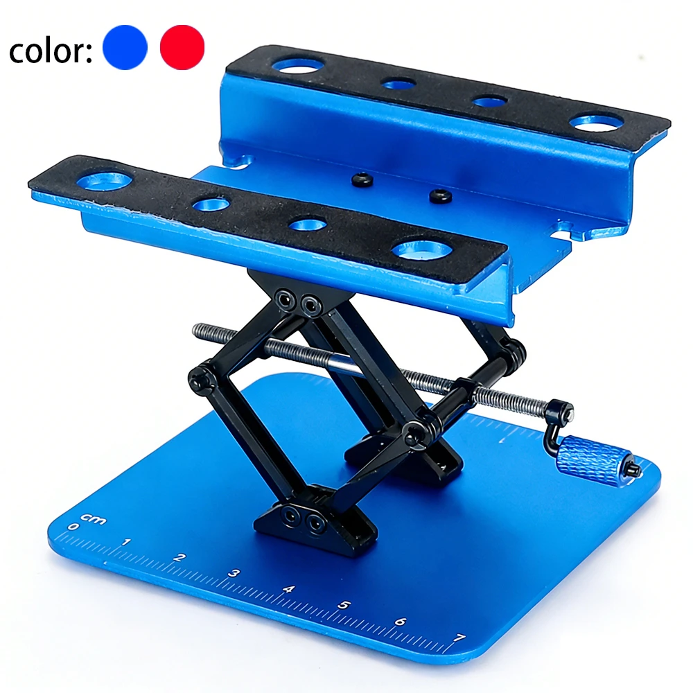 RC Car Repair Station Work Stand Adjustable Height Assembly Platform for Axial 1/24 SCX24 FCX24 AX24 1/18 TRX4M