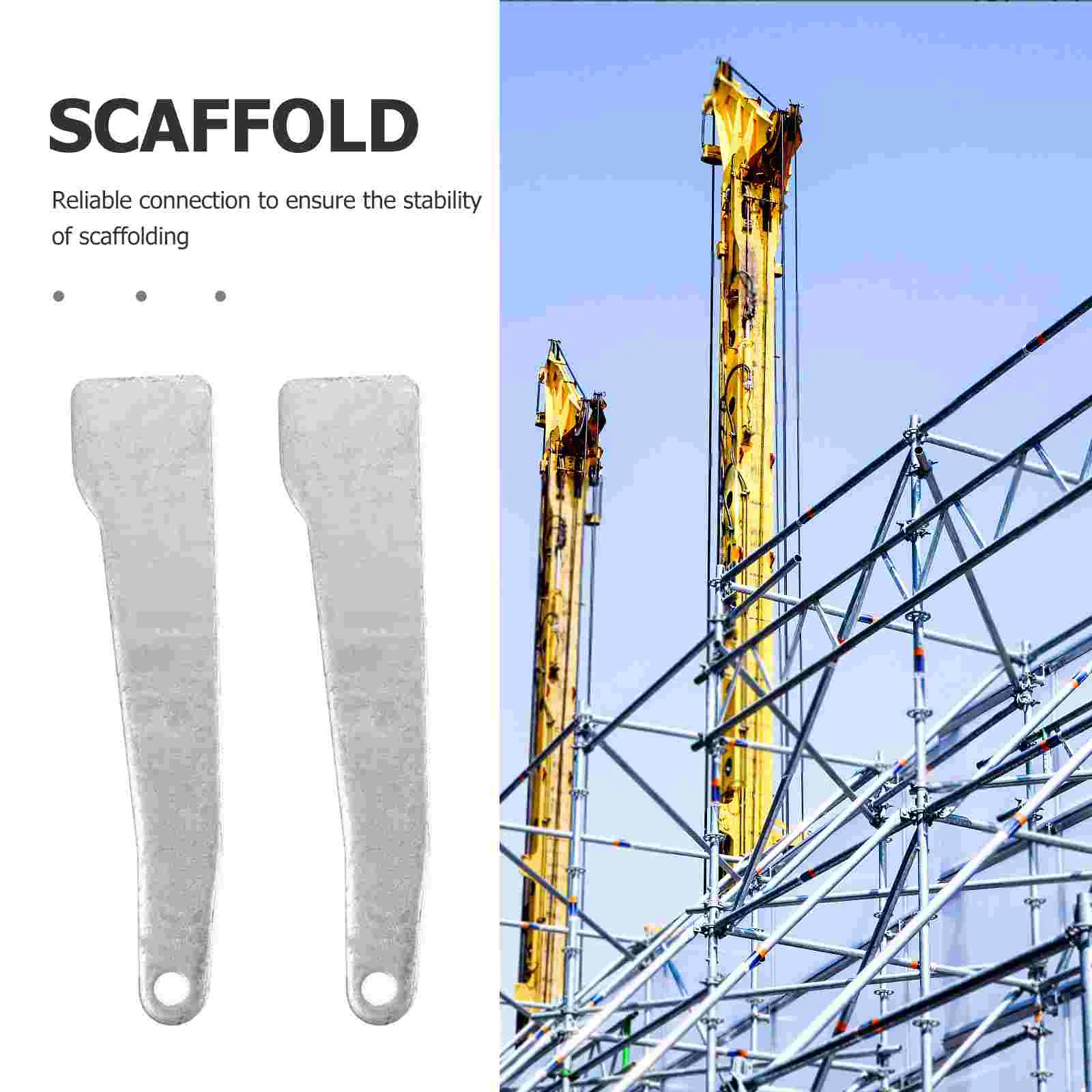 Scaffold Fixing Part Pan Buckle Scaffolding Accessories Replacement Silver Iron