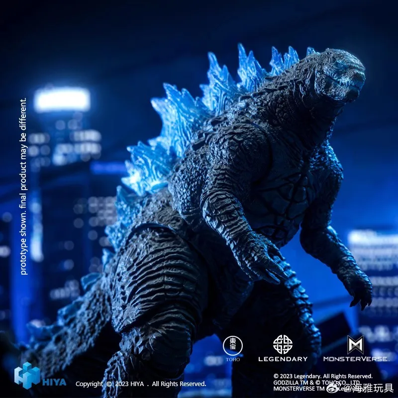 

In Stock HIYA Thermal Ray Godzilla Translucent Edition EBG0070 Hands-on Figure 6549