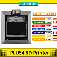 QIDI TECH PLUS4 3D Printer, 1080P Camera, 305*305*280mm,Multi-metal Composite Nozzle, New Toolhead System, Dual-layer Insulation