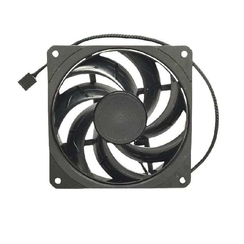 

120x120x25mm Dual Ball Bearing PWM Fan - 12V 0.3A 2000RPM 4-Pin CPU Case Cooler 55CFM, 28cm Cable, Ultra Quiet, for PC/Server)