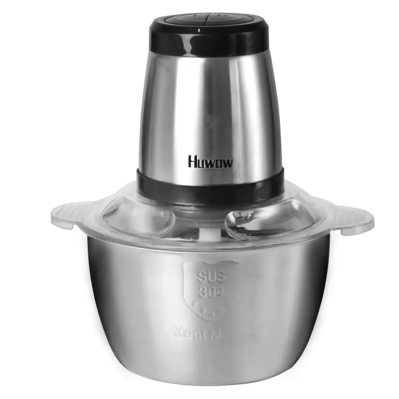 304Stainless Steel 2Speeds Electric Chopper Meat Grinder Mincer Food Processor Slicer Vegetable Food Chopper Meat Slicer Machine