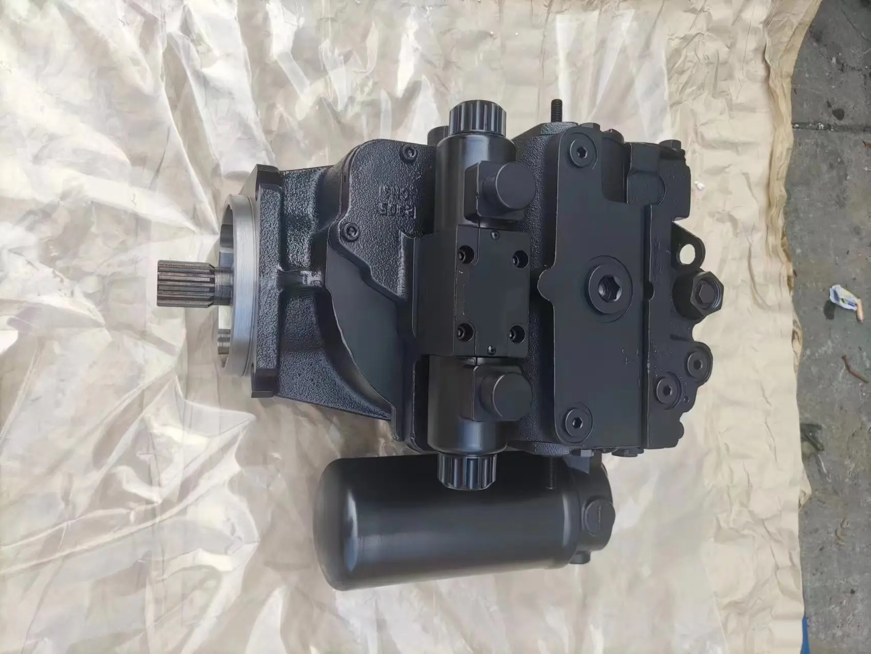 مضخة المكبس الهيدروليكي 90R 90R100 90R130 90R075/055 سلسلة 90R100MA1BC60S3C7E03GBA353520 مضخة الإزاحة الثابتة المحورية