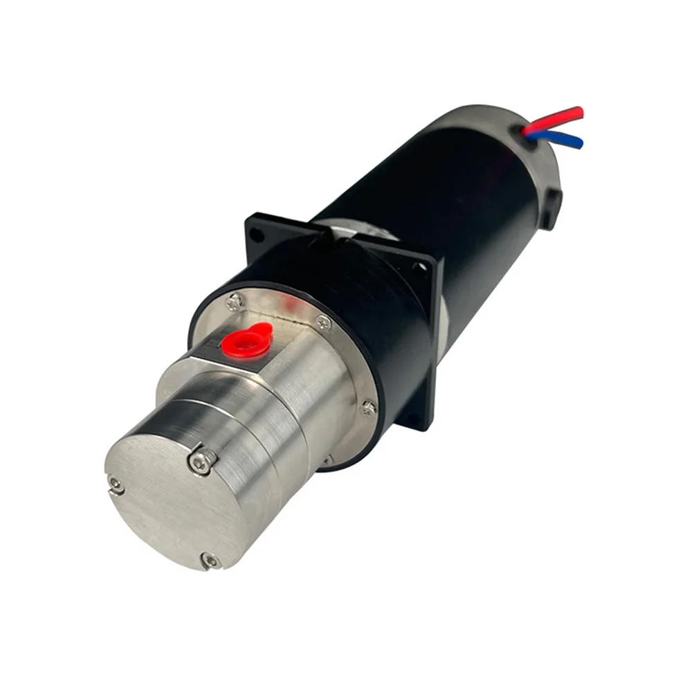 

SOVOFLO MG-PKPF0.9-BSDC24V50W Магнитный шестеренный насос 0,9 мл/версия. 3LPM SUS 316L Корпус PEEK Уплотнение шестерни из ПТФЭ с матовым двигателем 24 В постоянного тока
