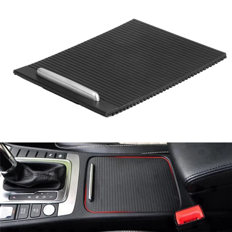 Car Front Center Sliding Shutters Cup Holder Roller Blind Cover for Volkswagen Passat CC B6 B7