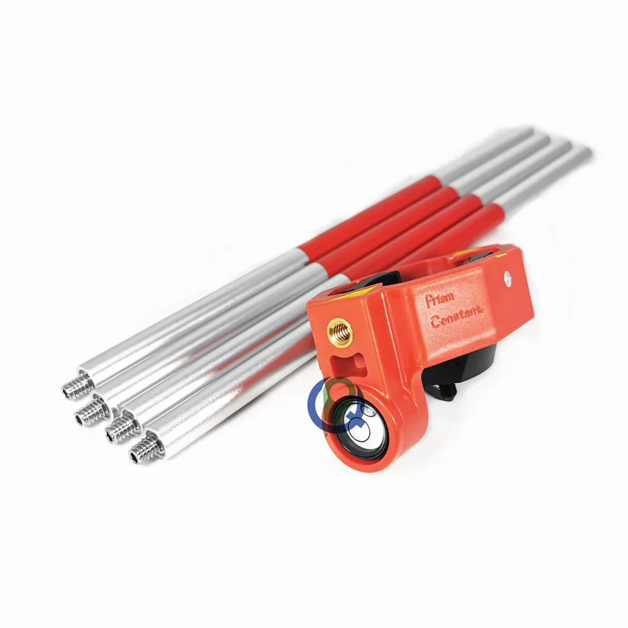 0Mm Offset Mini Prism ใช้งานร่วมกับ Leica รวมสถานีเปลี่ยน GMP111-0 4เสากระเป๋าสนับสนุน Dropshipping