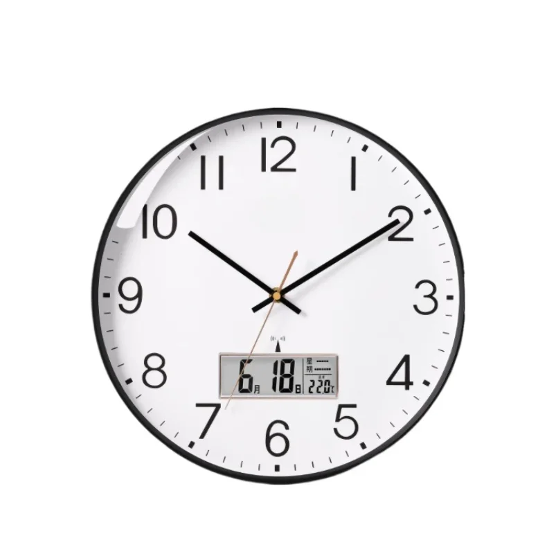 

Intelligent Wall Clock, Automatic Timing Clock, Living Room, Fashionable Home, No Punching, Silent