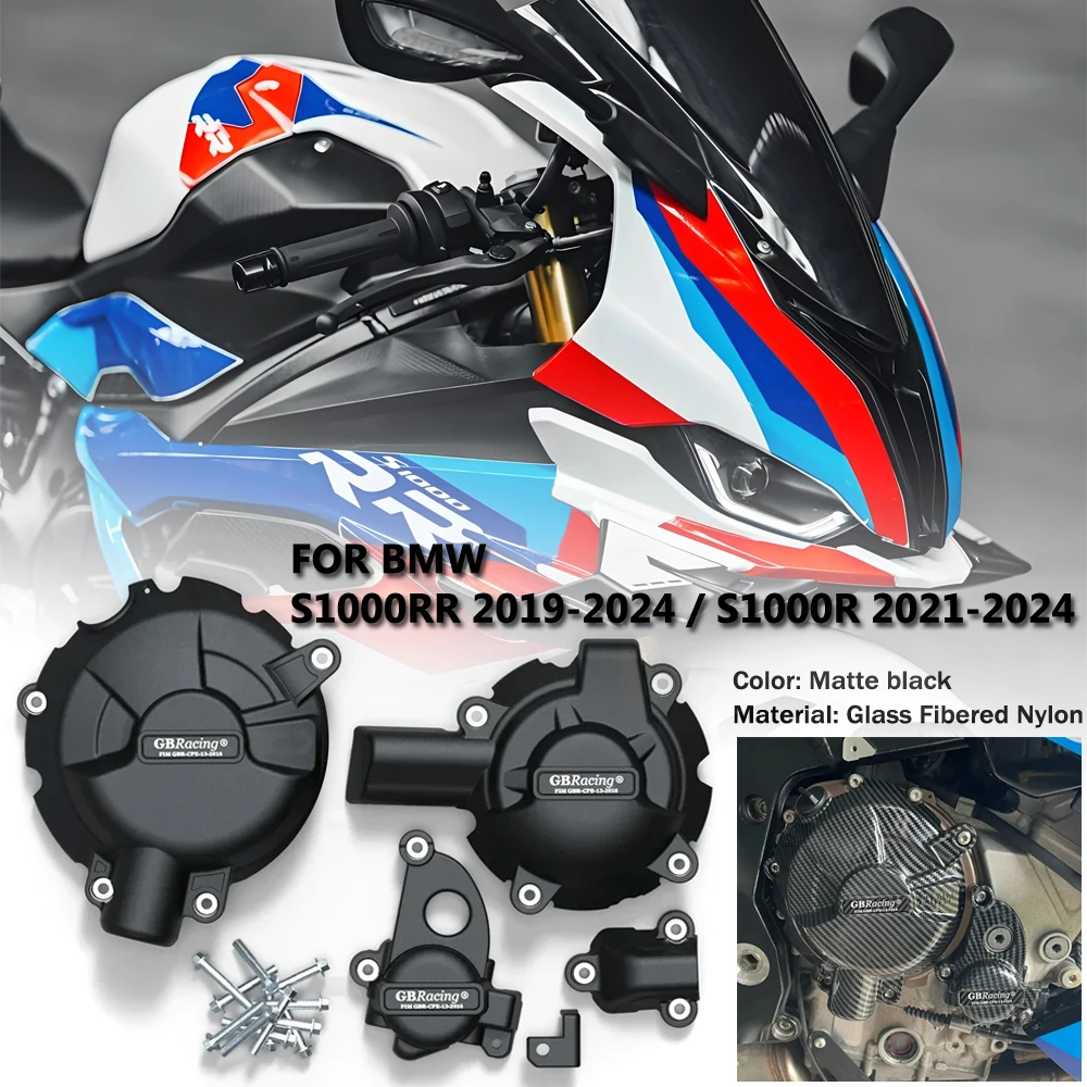 

for BMW S1000R 2021 S1000RR 2019-2024 GBRacing engine hood protective cover S1000 accessories and modifications