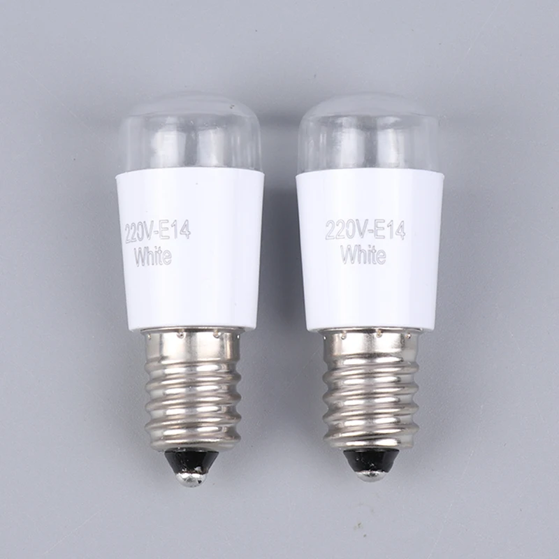 1pc E14 110-220V 1W Light LED Bulb Household Sewing Machine Illuminate Lamp DIY Threaded /Plug-in Craft Light Bulb Universal