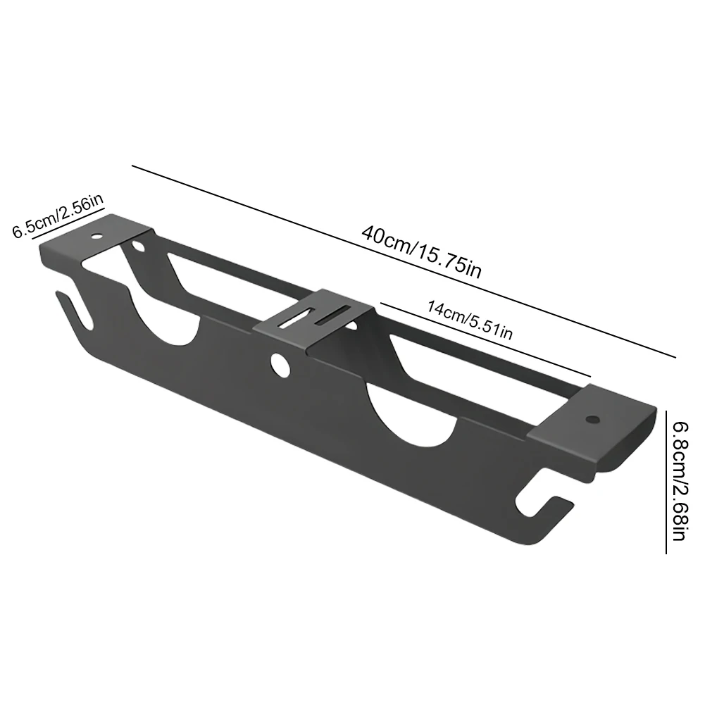 Support de meuleuse d'angle à 2 baies avec cintre pour cordon, support organisateur mural pour polisseuse, support pour outils électriques pour couteaux, polisseuses, espace de travail