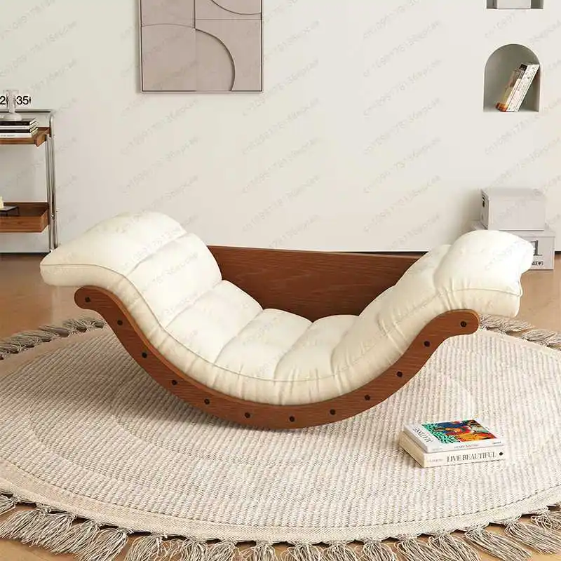 

Banana boat lazy sofa rocking chair multifunctional moon rocking chair living room bedroom balcony recliner table chair bed