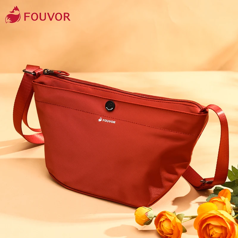 Fouvor Women Summer Bag Solid Casual Small Shoulder Bag Women\'s Bags Fashion Oxford Cloth Waterproof Crossbody Bags 2918-01