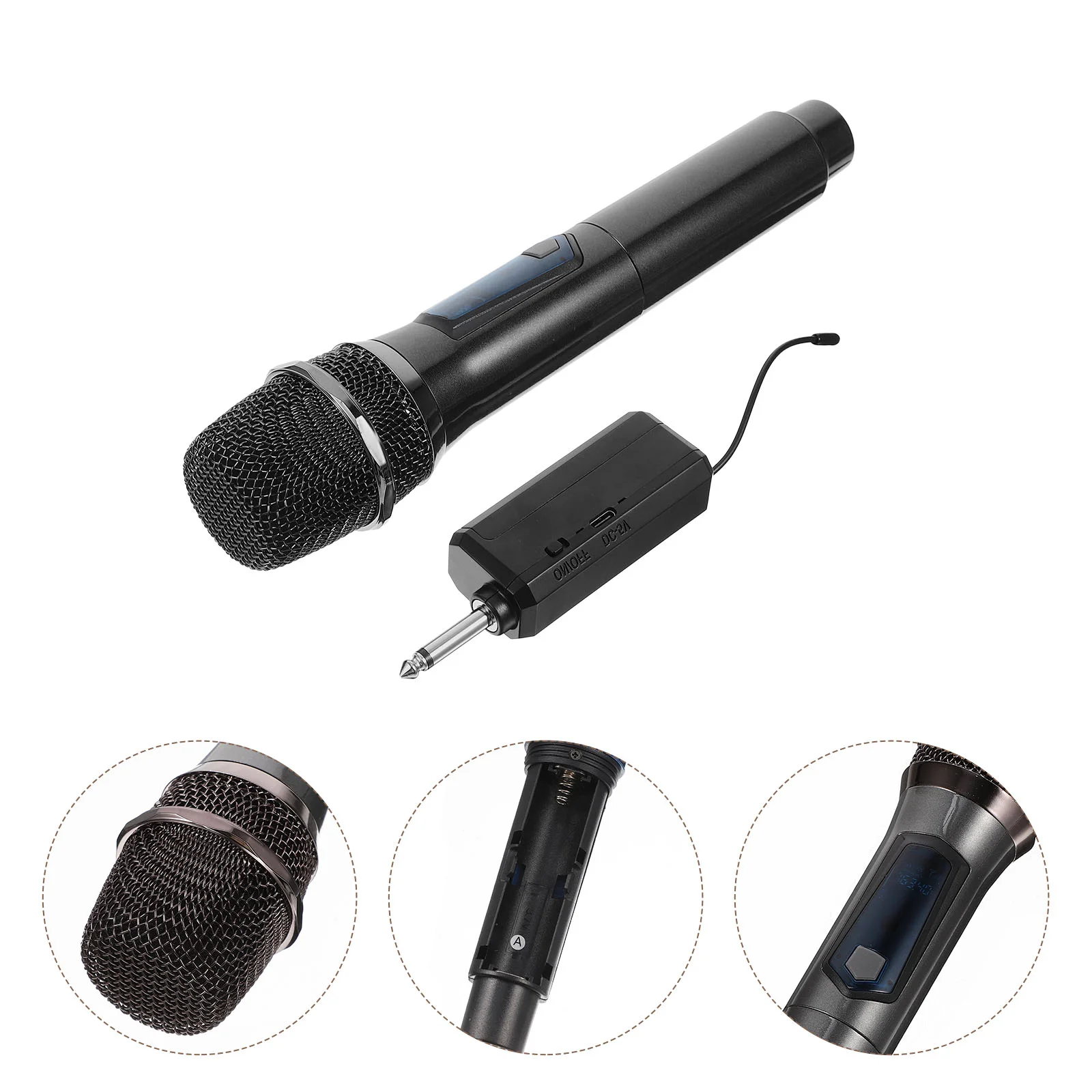 

Indoor Wireless Microphone Microphones for Outdoor Plastic Singing Accessory Handheld