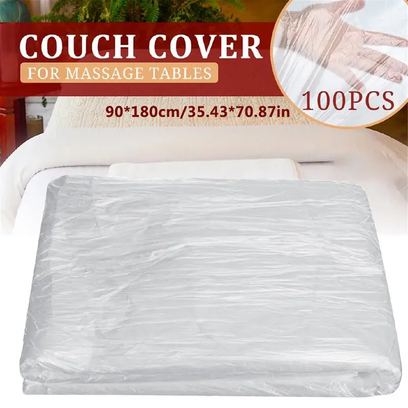 Waterproof Massage Table Sheets 100 PCS One-use Couch Cover For Home Water-Resistant Protective Cover For Beauty Salon Facial