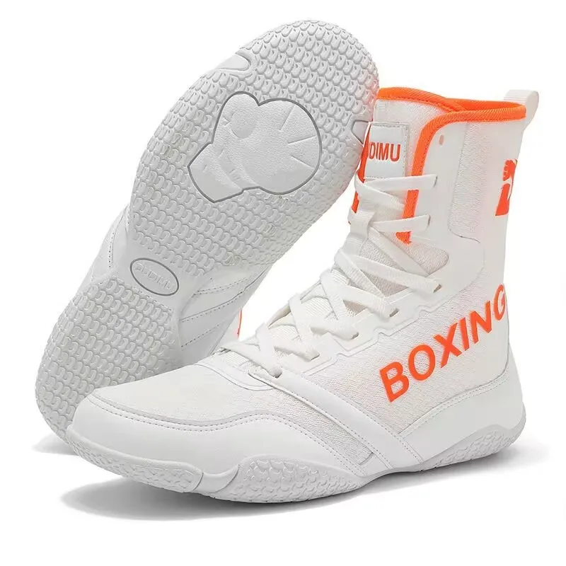 Original Brand Boxing Shoes Professional Men Wrestling Shoes Anti-Slippery Fighting Shoes Mens Wearable Man Gym Training Shoe