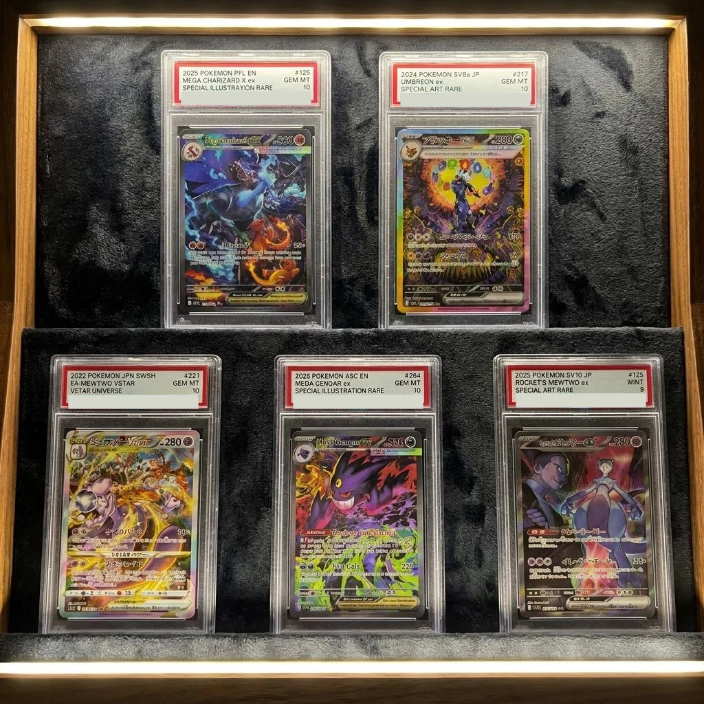 DIY Rating Card Pikachu SAR/UR High-Class Set-VSTAR Universe Shiny Treasure Ex Crown Zenith Display Collectible Gift