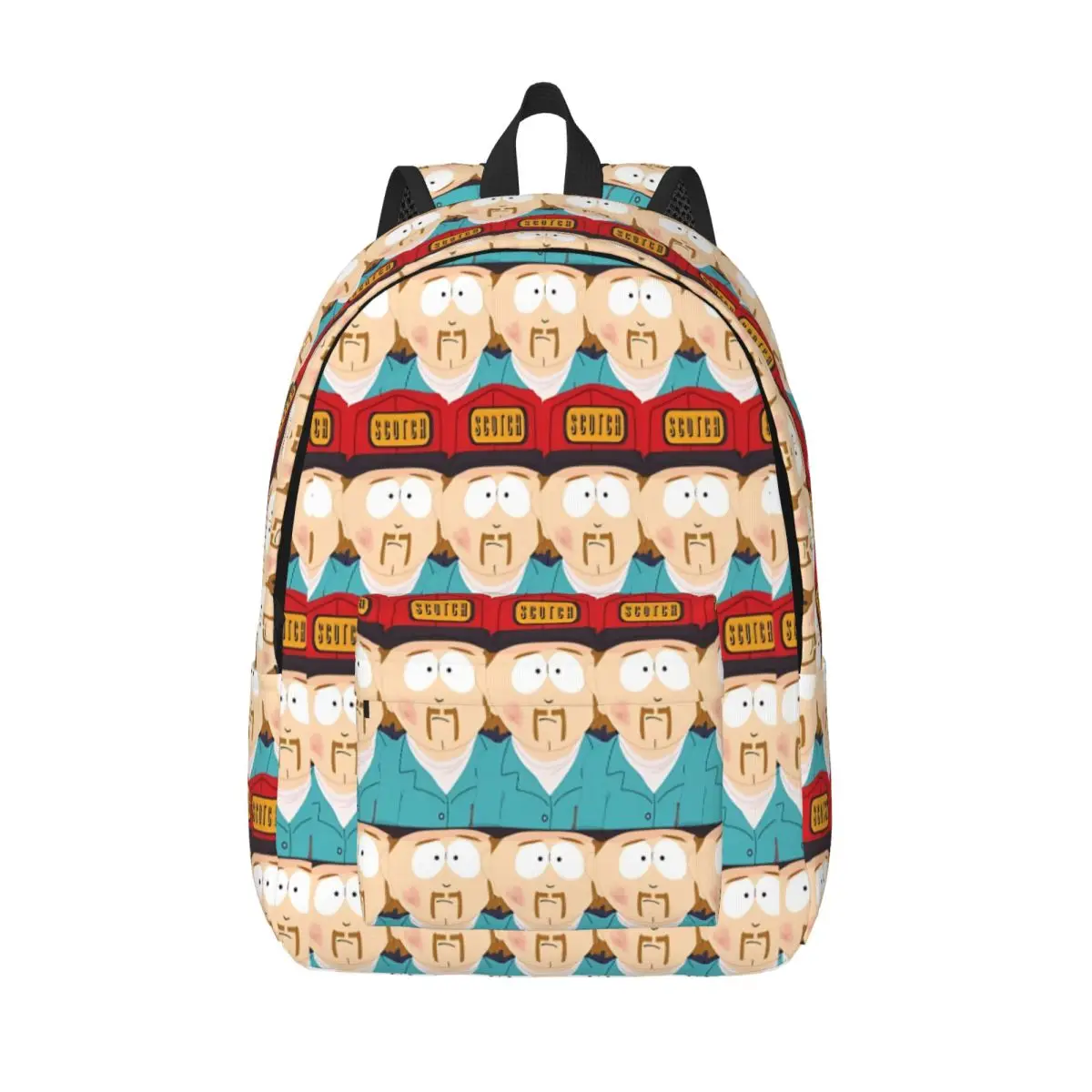 

Stuart McCormick Souths Parks Backpack for Men Women Teenage High School Work Daypack Laptop Computer Canvas Bags Outdoor