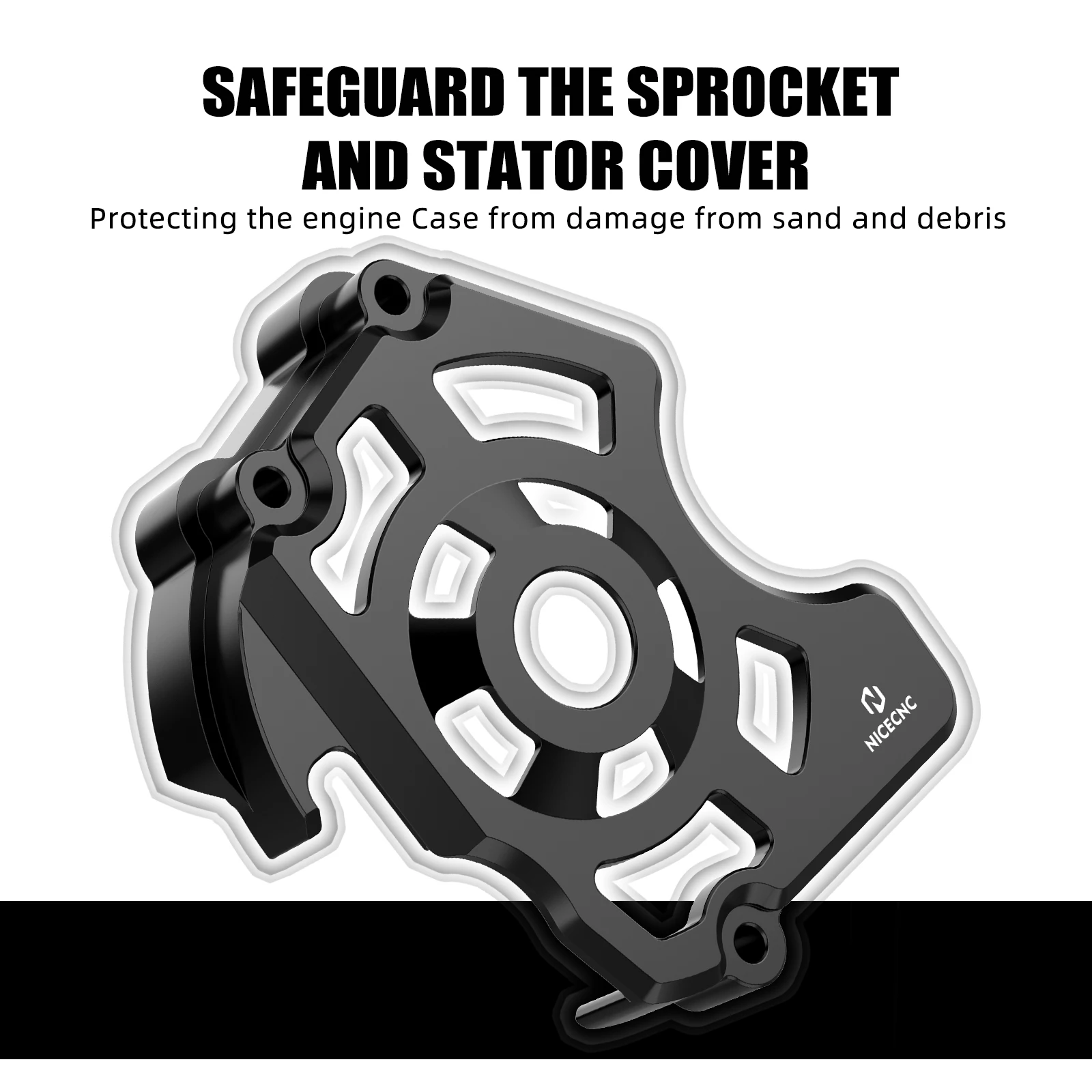 For KTM 990 Adventure 2006-2013 Front Sprocket Cover For KTM 950 Adventure 990 LC8 Adventure R/S SMR SMT SuperDuke Supermoto R/T