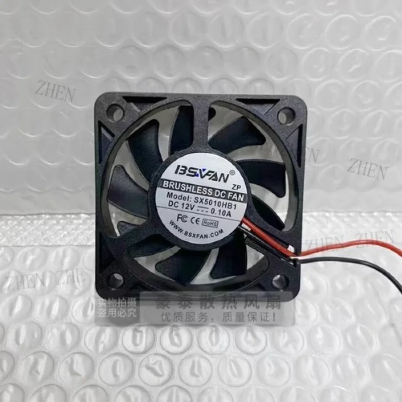 

Y 1 шт. SX5010HB1 5010 DC12V 0,10A 5 см 2-проводной для двойного шарикового охлаждающего вентилятора
