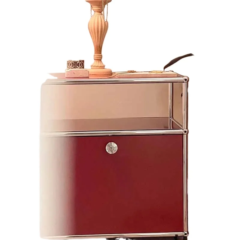 Unique Study Bedside Table Luxury Compact Aesthetic Replica Enclosure Salon Cabinet Princess Meuble De Rangement Hotel Furniture