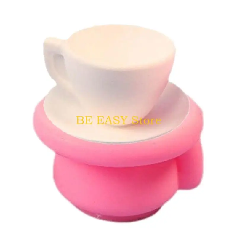 

E28f Teacup Holder Silicone плесень свеча