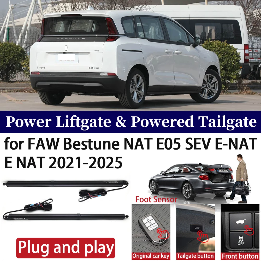 

for FAW Bestune NAT E05 SEV E-NAT E NAT 2021-2025 Car Electric Tailgate Kit Automatic Boot Lift Closer Power Liftgate System