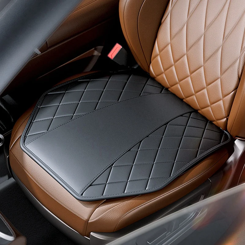 Car Seat Protector Cover Universal Leather Driver's Single Piece Seat Butt Cushion Auto Seat Pad Interior Supplier