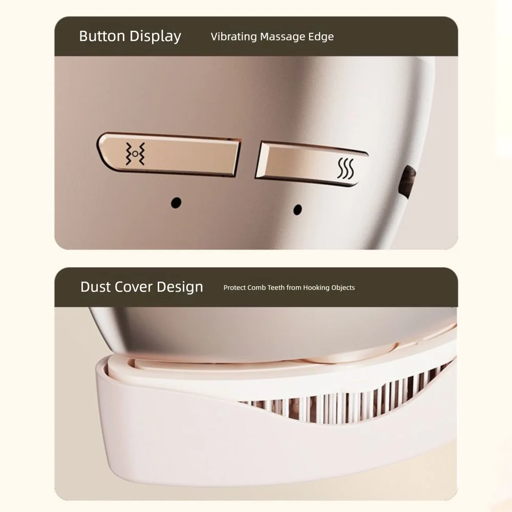 Antistatic Electric Spray Massage Comb Vibration Function Atomized Liquid Scalp Massage Brush Nourishing Scalp 2 Gear