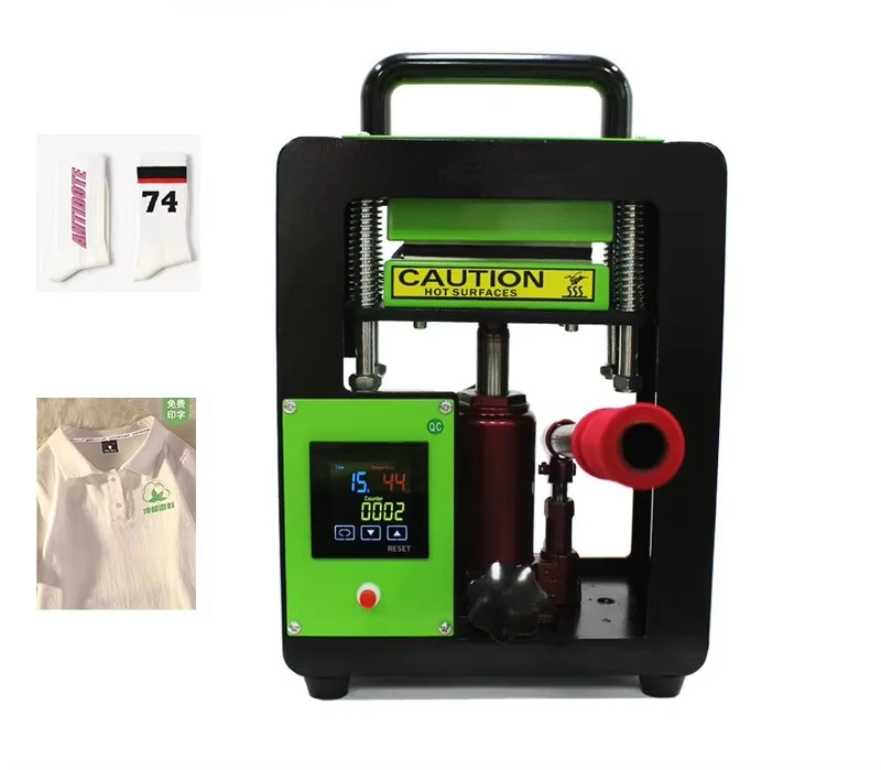 

AP1905 Hydraulic Dual Heated Press 5 Ton Pressure Oil Press Machine Flower Pot Making Machine
