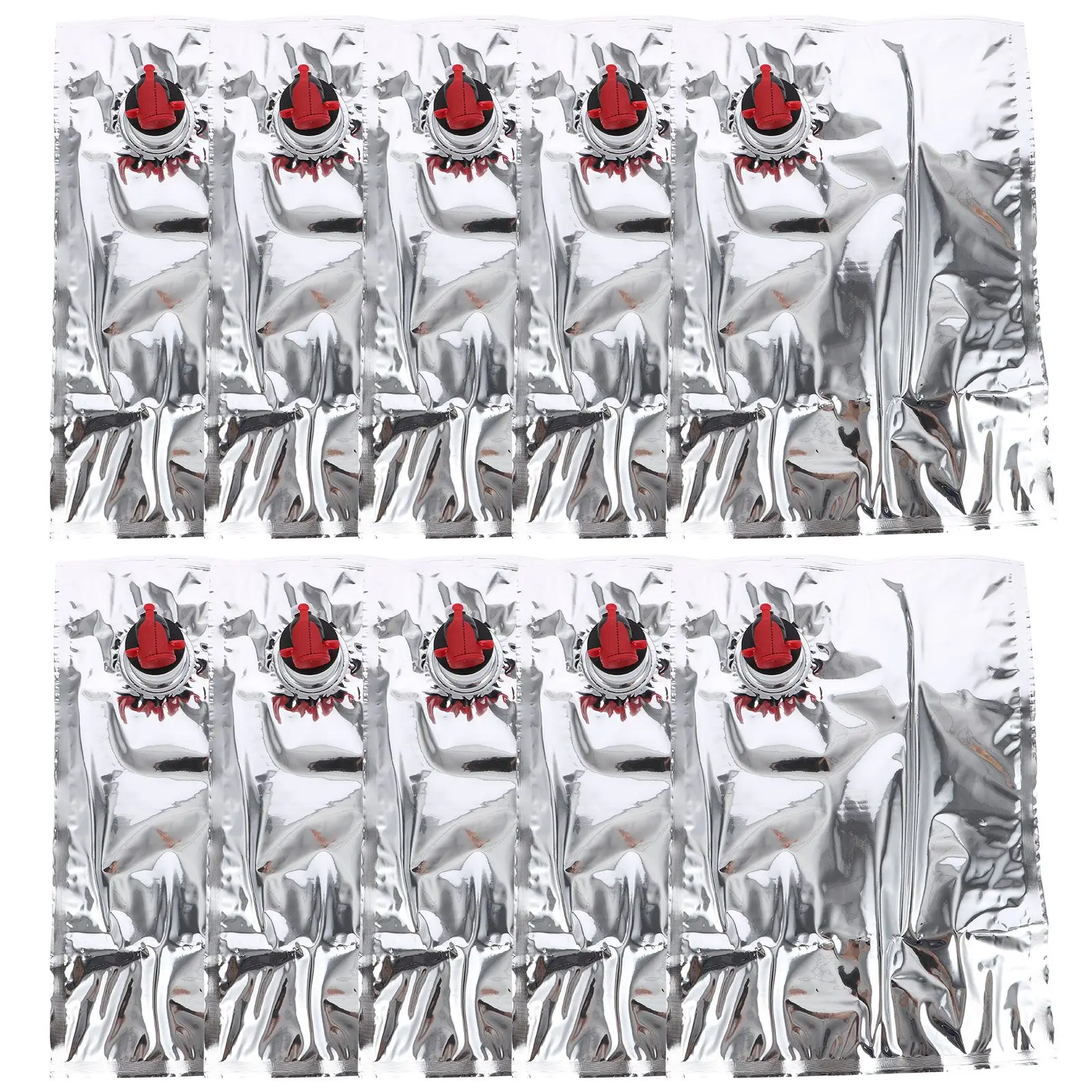 

10 Pcs Liquid Packing Bag Butterflies Valves Wine Cabinet Wallet Dispenser Storage Carry Vmpet Travel for Girls