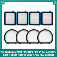 Compatible For Electrolux PF91 / PURE F9 / FX 91 Series 5EBF / 5BTF / 6BWF / BORK V800 / AEG FX9 Exhaust Filter Replacement Part