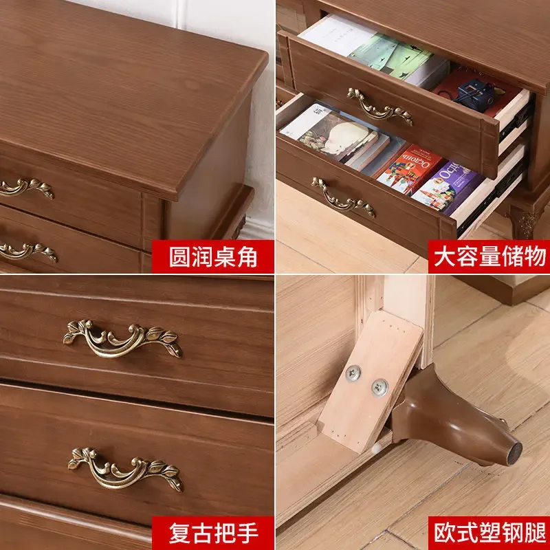 Solid wood TV cabinet, new   American storage locker