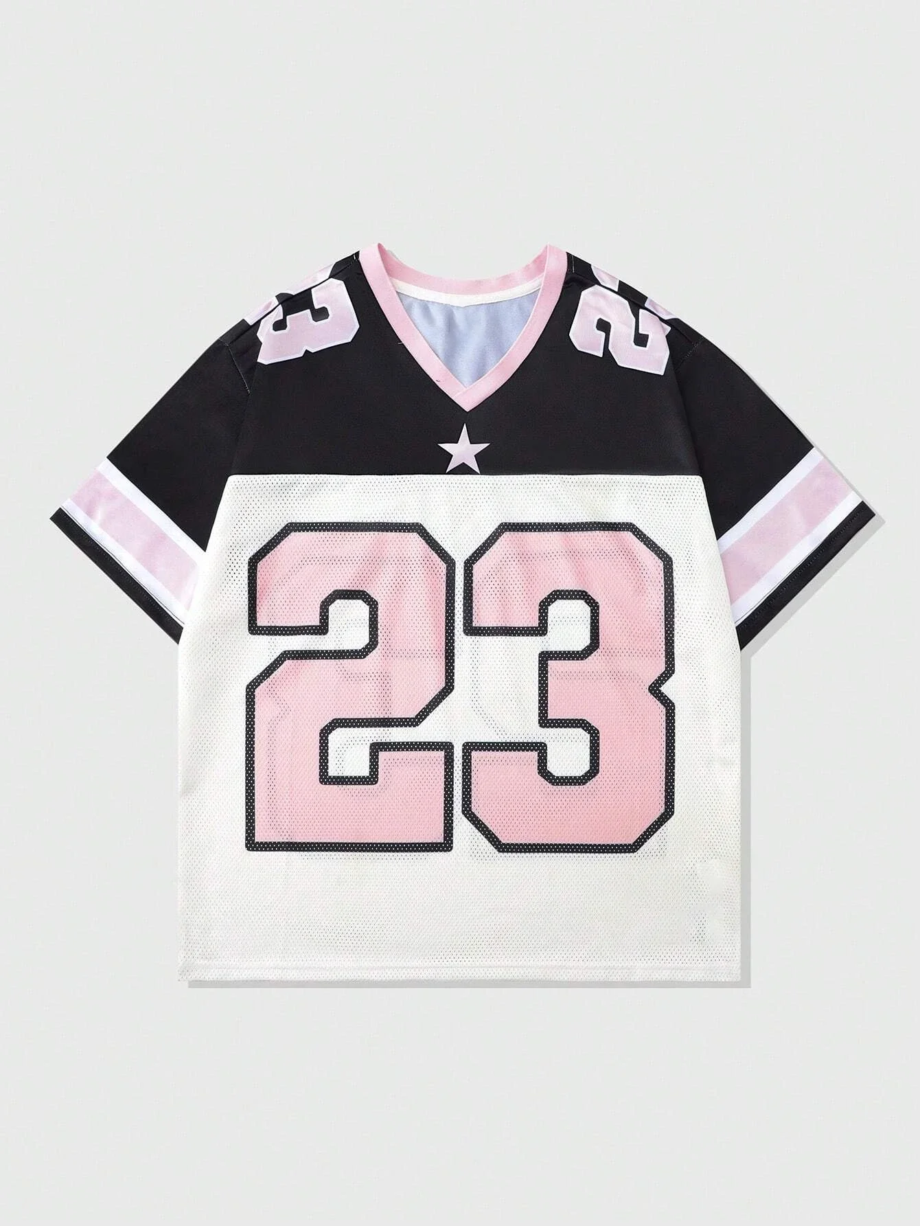 Adult and Children's Parent-child Girlfriend Team Retro 3D Printed Contrasting Short Sleeves, American Sports Style Outfit