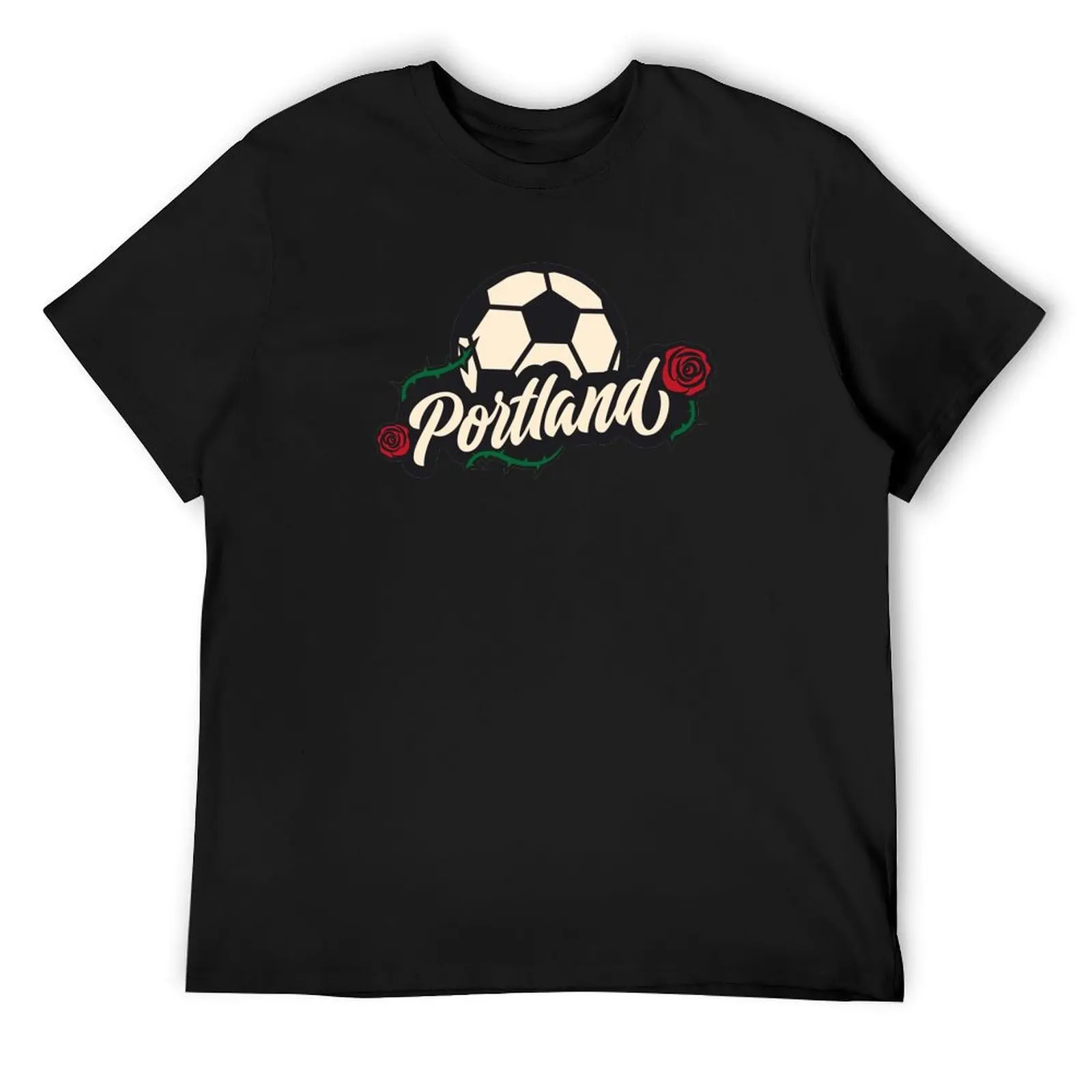 

Portland Thorns Soccer T-Shirt vintage customs design your own quick-drying designer shirts plain black t shirts men