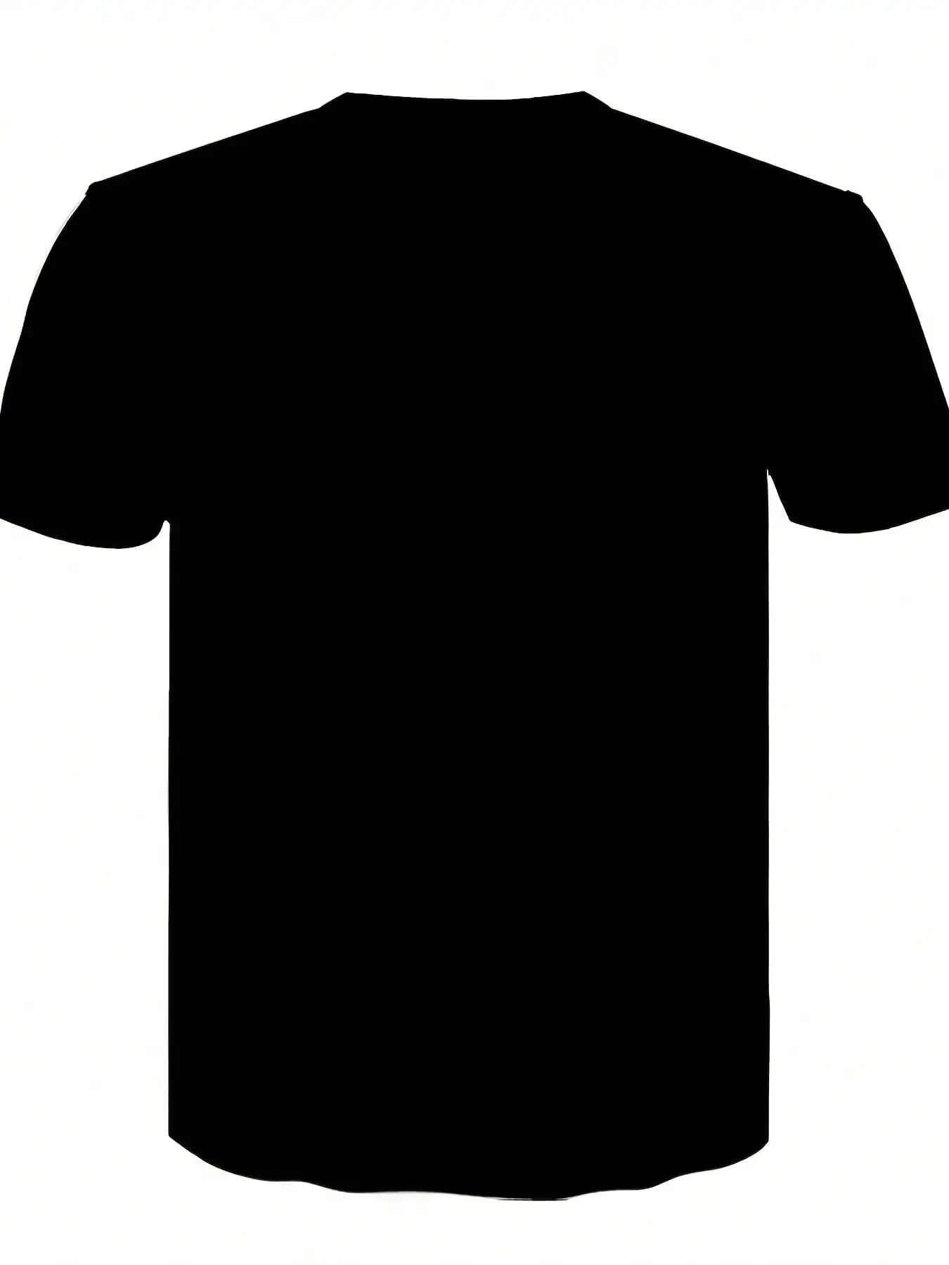 WTF Where'S The Fish Print T-Shirt คอกลมลําลอง เสื้อยืดโพลีเอสเตอร์ยืดเล็กน้อย All-