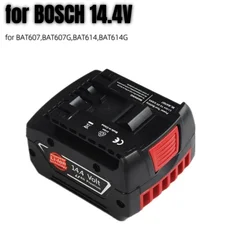 Bosch 14.4V Power Tool BAT614G Rechargeable Battery 4.8Ah Replacement 6800mah Battery 18650 Li-ion with Charger Set