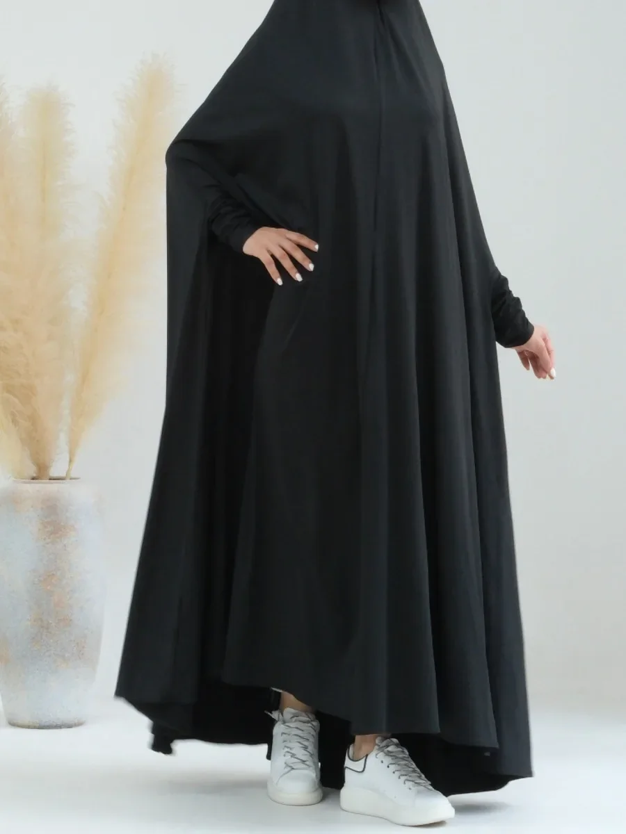 Eid Muslim Abaya for Women Eid Full Cover Prayer Dress Prayer Garment Ramadan Jilbab Niqab Abayas Kaftan Dubai Arab Long Robe