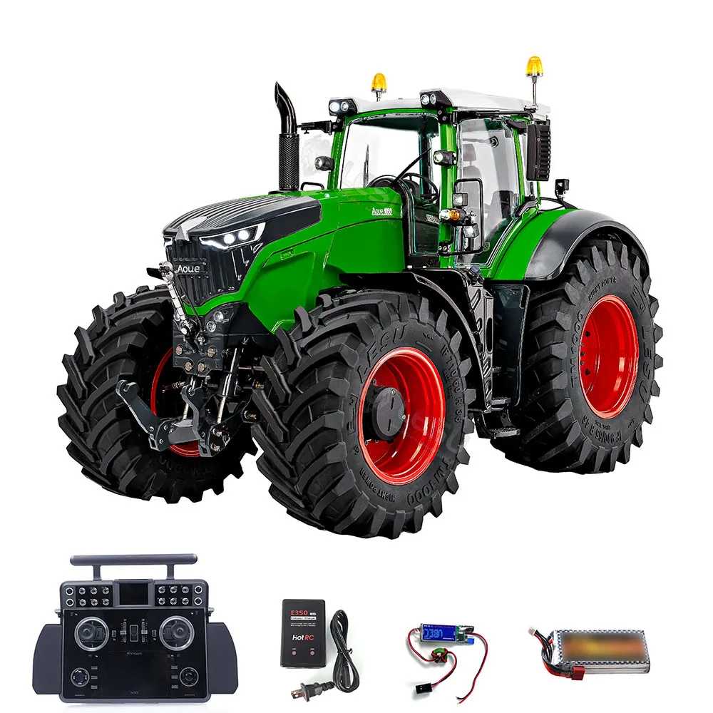 Pre-Sale LESU 1050 RC Hydraulic Profession Class 1/14 Tractor 4X4 RTR Metal Assembled Painted Chassis Car Vehicle Toy Model