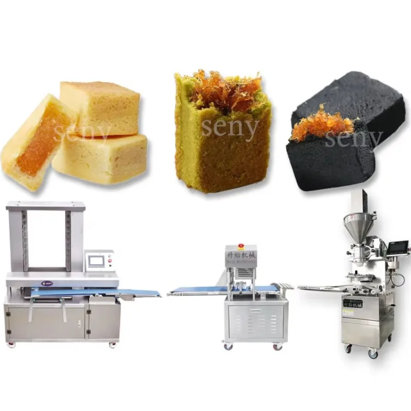 Multi Function Automatic Stainless Steel Pineapple Pastry & Candy Production Line With Mixing Machine For Industry