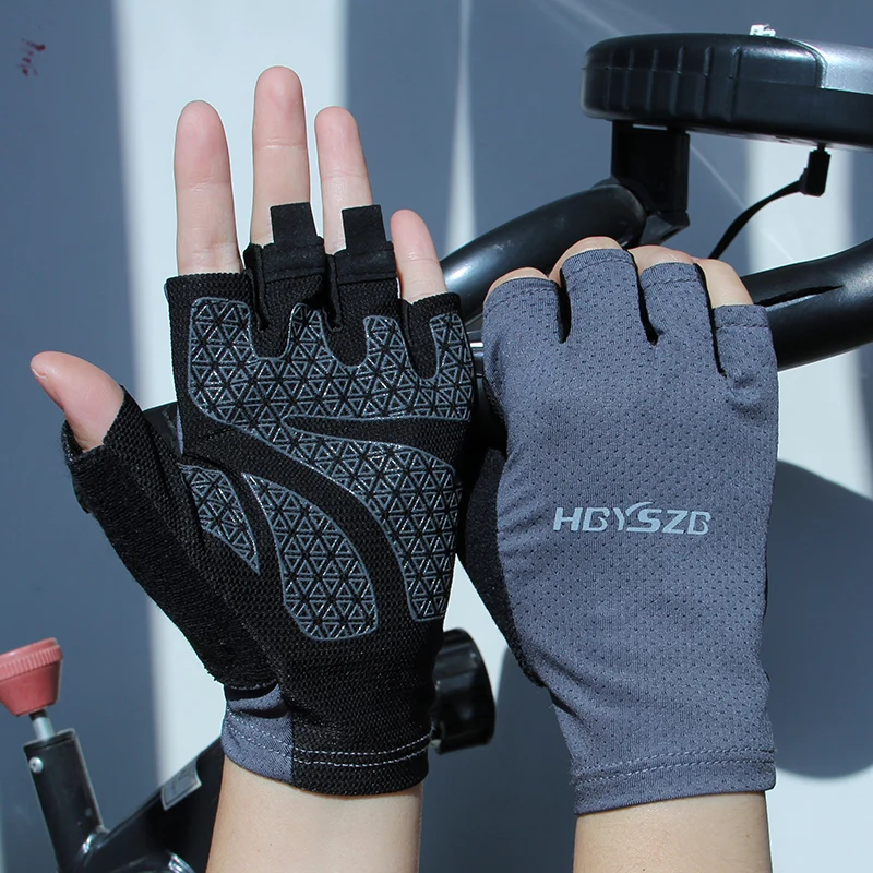 

Ultra-Thin Breathable Outdoor Cycling Gloves for Men And Women Sport Fitness Anti-Slip Half-Finger Gloves Spring Summer