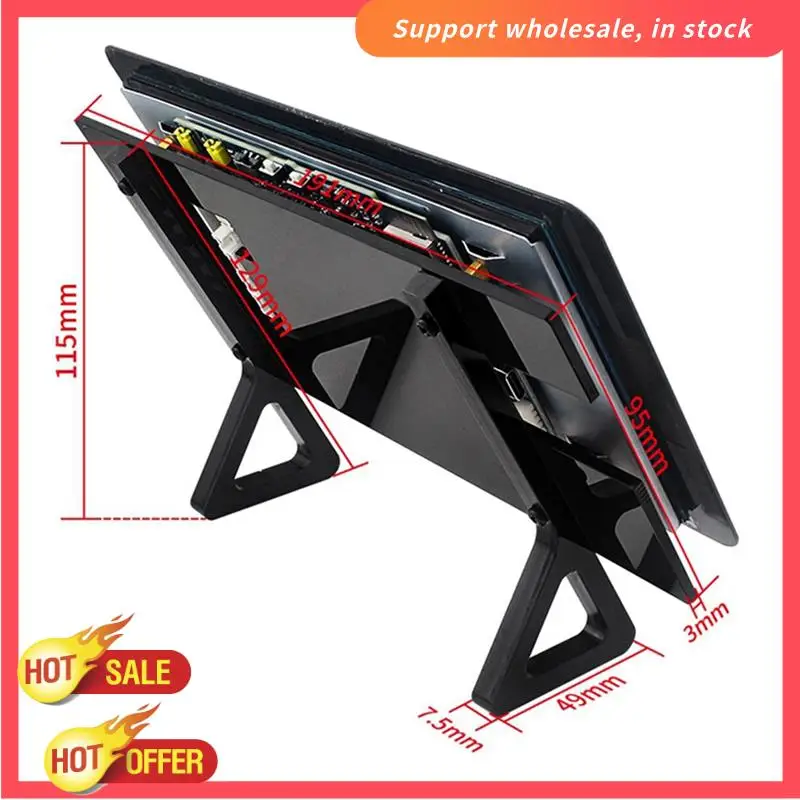 Acrylic Case For ESP32-S3 Development Board 7 Inch Touch Display Housing Bracket Acrylic Holder For ESP32-S3 Screen