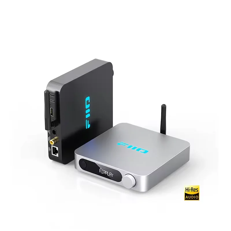 

SR11 Streameing Music Receiver Support AirPlay Roon Ready 2.4G-5G Daul Band WiFi Hi-Res Audio PCM768 DSD256 Remote Control