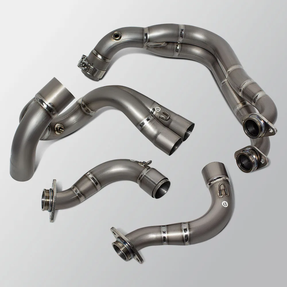 RSV4 Exhaust Front pipe For Aprilia RSV4 RSV1100 Factory Tuono V4/1100 Factory 2009-2026 Motorcycle escape tube accessories