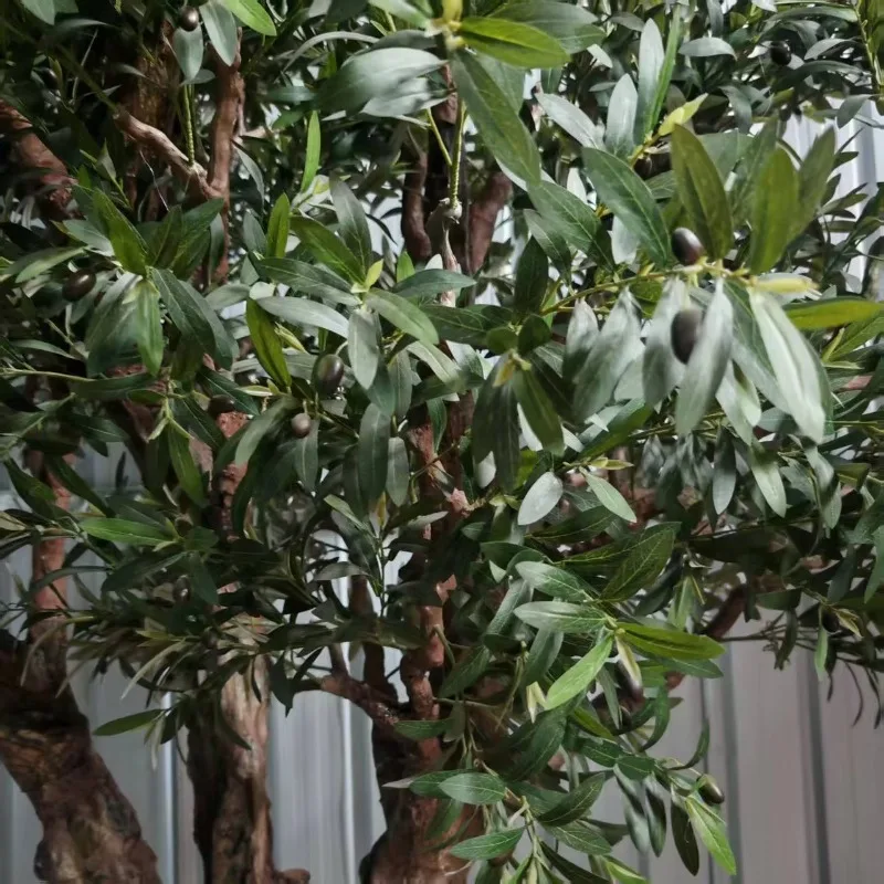 Customized 3.5m High Big Artificial Olive Tree Fake Large Olive Tree for Indoor and Outdoor Decoration